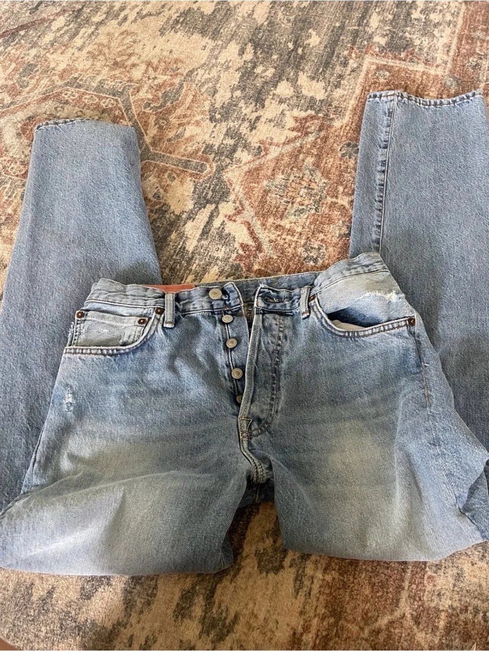 Acne Studios 1996 Light Blue Trash Jeans